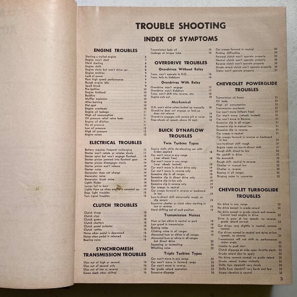 Motors Auto Repair Manual 1960 Hardcover 23rd Edition - Picture 6 of 14